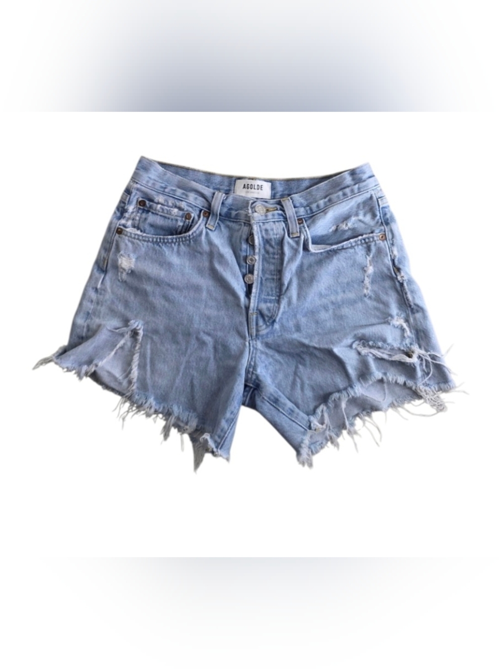 Agolde Women's Jaden Shorts Denim Daisy Dukes